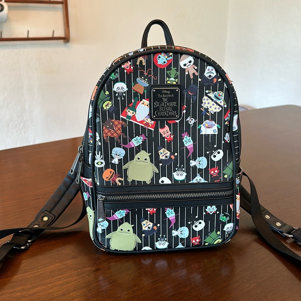 HTF Nightmare Before Christmas Loungefly Mini Backpack